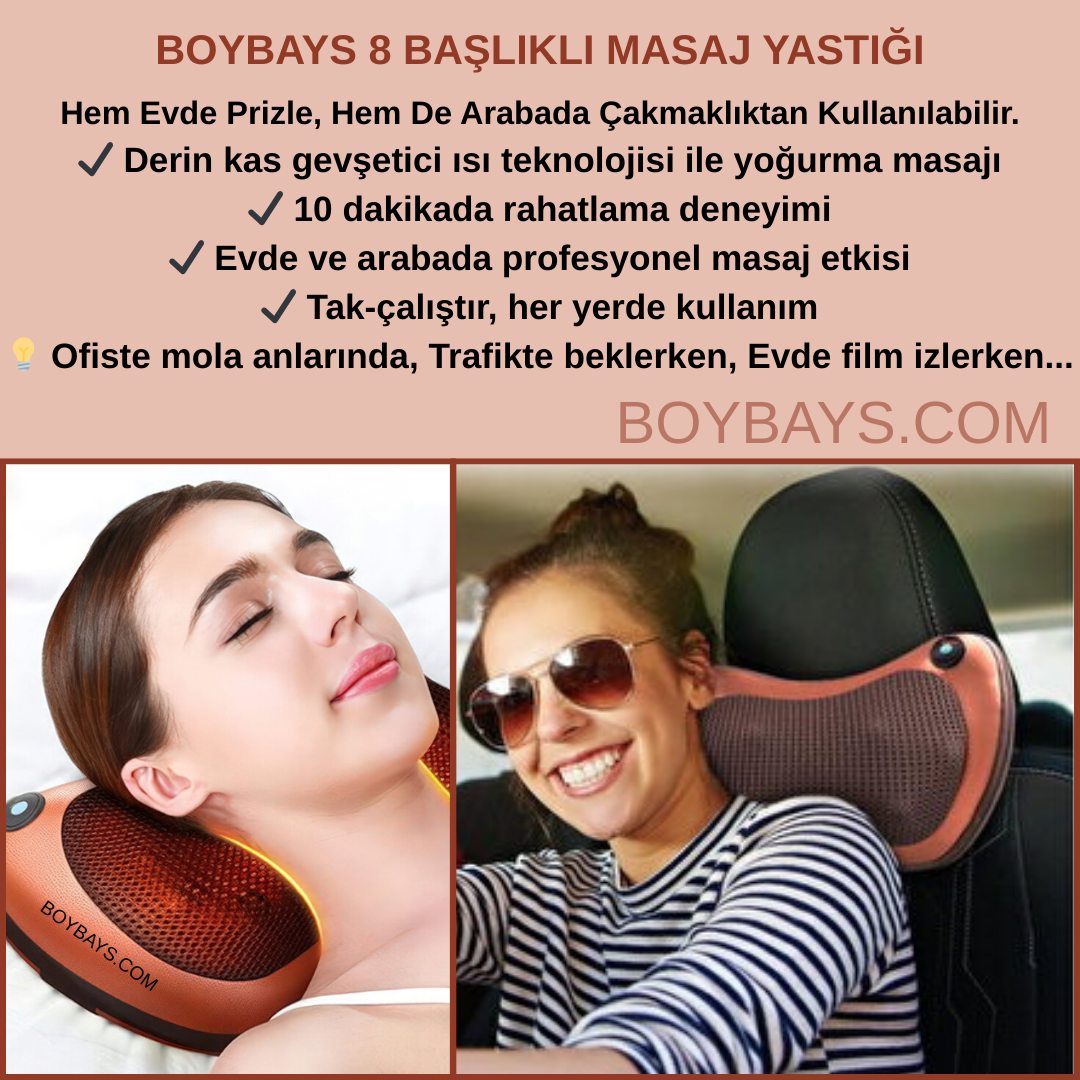 Boybays Vucuttaki Ağrıları Yok Eden Masaj Aleti